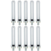 Sunlite PL9 SP41K 9W 4100K pack providing energy-efficient cool white light.