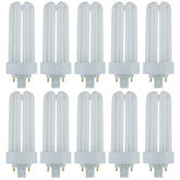 Sunlite PLT26-E-SP 4-pin GX24q3 base front view for versatile fixtures.