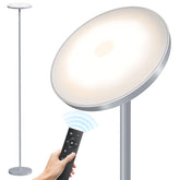 SUNMORY floor lamp with remote control for easy brightness adjustments from any seat