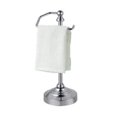SunnyPoint Deluxe towel holder base showcases sturdy weighted base for safe countertop placement.