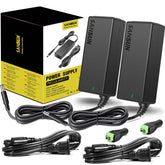 SANSUN 12V 5A power supply front view, ready for LED and CCTV setups.