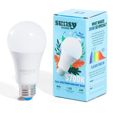 Sunsy Shine full-spectrum bulb delivers vibrant colors for arts and daily living.
