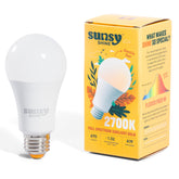 Sunsy Shine full-spectrum bulb highlighted for living spaces with vibrant colors