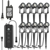 SUNTHIN dusk-dawn sensor controller enables automatic outdoor lighting at sunset for convenience.