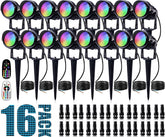 SUNVIE RGB landscape light with remote control enables easy color changes outdoors.