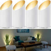 SUNVIE four-pack up lights floor can light for stylish indoor accents.