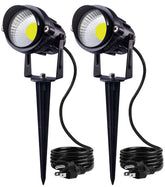 SUNVIE outdoor landscape light 12W with bright daylight white beam for garden illumination