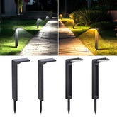 Sunvivo Pathway Lights packaging shows easy outdoor setup.