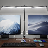 SUPERDANNY LED desk lamp with clamp for adjustable task lighting