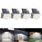 SuperDANNY Solar Flood Light with 113 LEDs offers wide 180° coverage for yards.