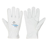 Superior Glove Endura Pro leather glove palm for enhanced grip and dexterity.