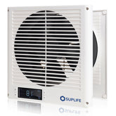 Suplife 8-inch room-to-room fan quietly moves air between two spaces
