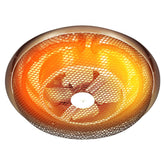 Suplife bathroom ceiling heater front view showing compact design for fast warmth