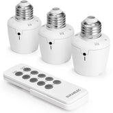Suraielec remote control light socket close-up for easy lamp control from a distance