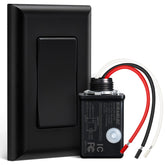 SURAIELEC wireless switch kit front view enables wiring-free light control