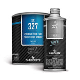 SureCrete XS327 semi-gloss sealer applied to countertop for protection
