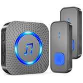SURFOU wireless doorbell receiver shown for reliable whole-home coverage up to 1300 feet.