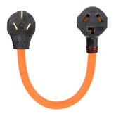 SURIEEN 10-50P to 10-30R adapter front view for versatile power conversion.