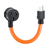 SURIEEN NEMA 5-15P to 10-50R adapter ensures a reliable outlet connection for 120V devices.