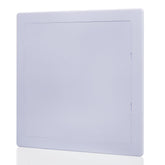 Suteck 18x18 white hinged plumbing access panel for easy maintenance