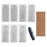 SUWAJUME diamond sharpening stone 320 grit for fast initial edge refinement