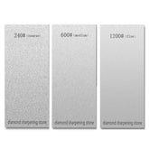 SUWAJUME three piece diamond sharpening stones for quick edge refresh on knives