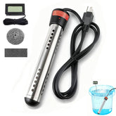 Suwdjpwo immersion water heater with stainless guard for safe quick heating in small pools