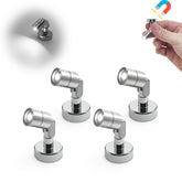 Suzeyar metal miniature LED light with magnet base illuminates dioramas with a soft cool white glow.