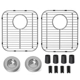 SUZLON sink grid bottom view protects the sink surface during daily washing