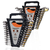 SUZUME 24-piece wrench set with 72-tooth ratchet for tight spaces