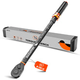 SUZUME torque wrench with 1-2 drive for precise tightening in tight spaces.