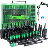 Swanlake 74-piece magnetic nut driver set neatly organized for quick access