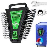 Swanlake Garden Tools 12-piece ratchet wrench set, 6–18mm, for home repairs
