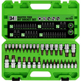 Swanlake Torx bit set case open, showing complete 34-piece selection for quick repairs.