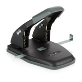 Swingline Comfort Handle 2-Hole Punch showing ergonomic design for easier punching.