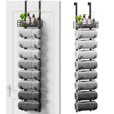 SWTYMIKI 9-tier towel rack over the door for vertical towel storage