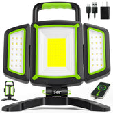 SYLSTAR 30W work light front view enhances garage visibility