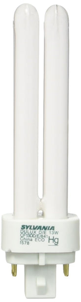 Sylvania 20667 13W CFL double-tube with 4100K for crisp task lighting