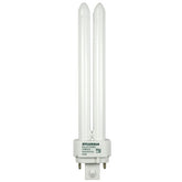 Sylvania 20669 CFL lamp with 4-pin double tube for efficient home and office lighting.