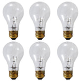 Sylvania 60A19 clear bulb at 120-125V ready for home lighting