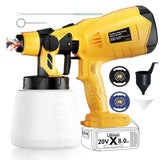 Synxiter brushless cordless sprayer with DeWalt 20V motor for efficient painting