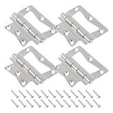 SyunsXoon non-mortise butterfly hinges package for easy mobile home upgrades.
