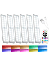 SZOKLED 58-LED motion sensor under-cabinet light, six-pack, ideal for kitchen task lighting.