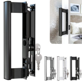 T-HAKEN sliding glass door handle set with 6-5/8in reach for easy patio access.