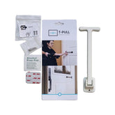 T-PULL manual door closer swivels smoothly for wheelchair users on interior doors.
