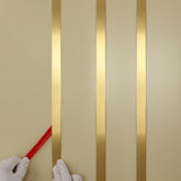 Taaizau gold brushed molding strip for fireplace decor adds warmth and style