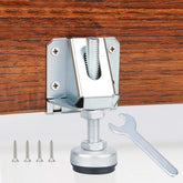 Tahikem heavy-duty leveling feet with galvanized steel surface stabilize furniture.