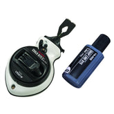 Tajima CR201W-P Chalk Box front view with durable aluminum case and 1 mm line for precise snaps.