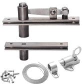 TamBee hidden bookcase hinges top part for smooth pivot action