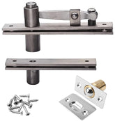 TamBee pivot hinge top part shows sturdy 130x25mm plate for secret door stability.